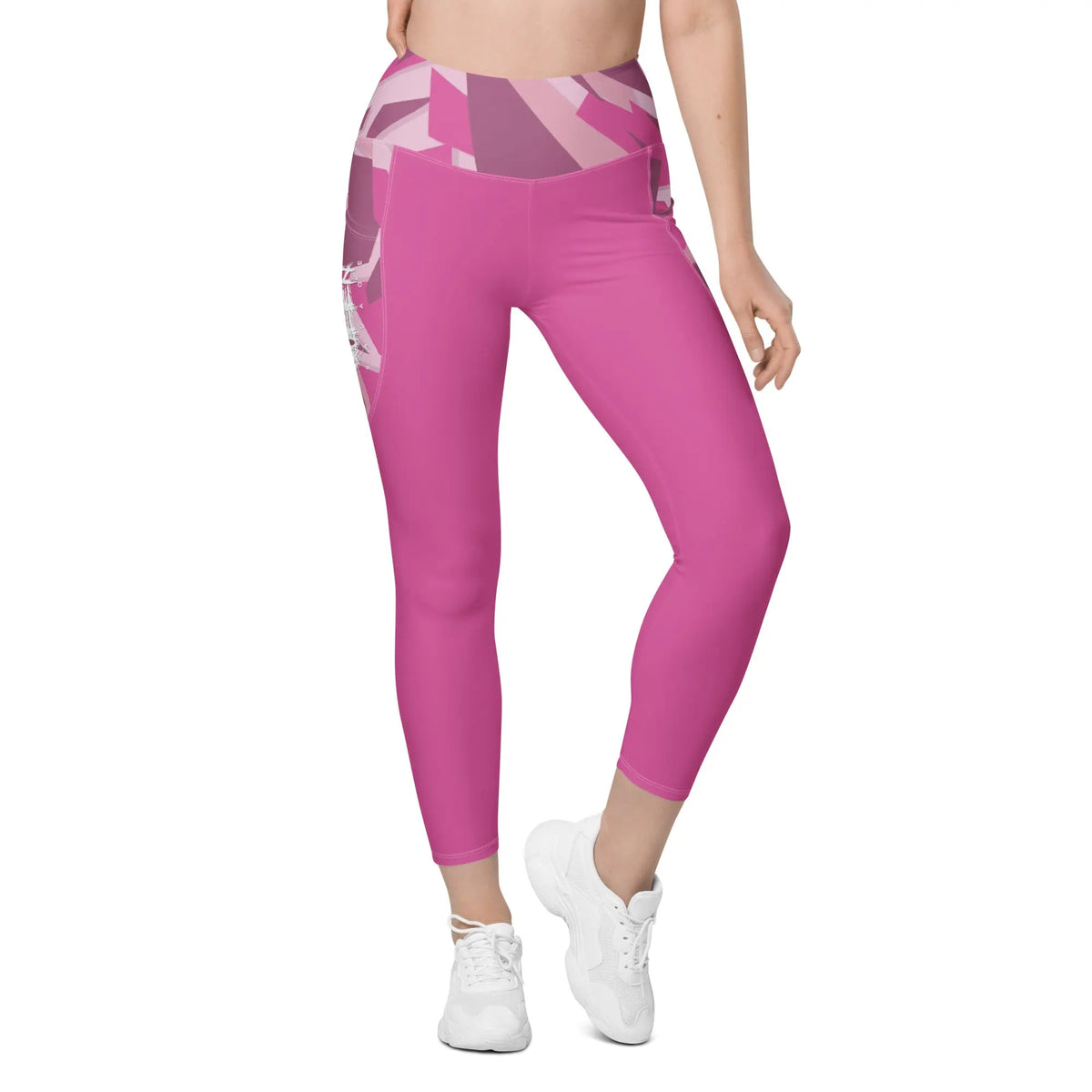 Queen Savage Pink Yoga Tights with Pockets Savage Mind