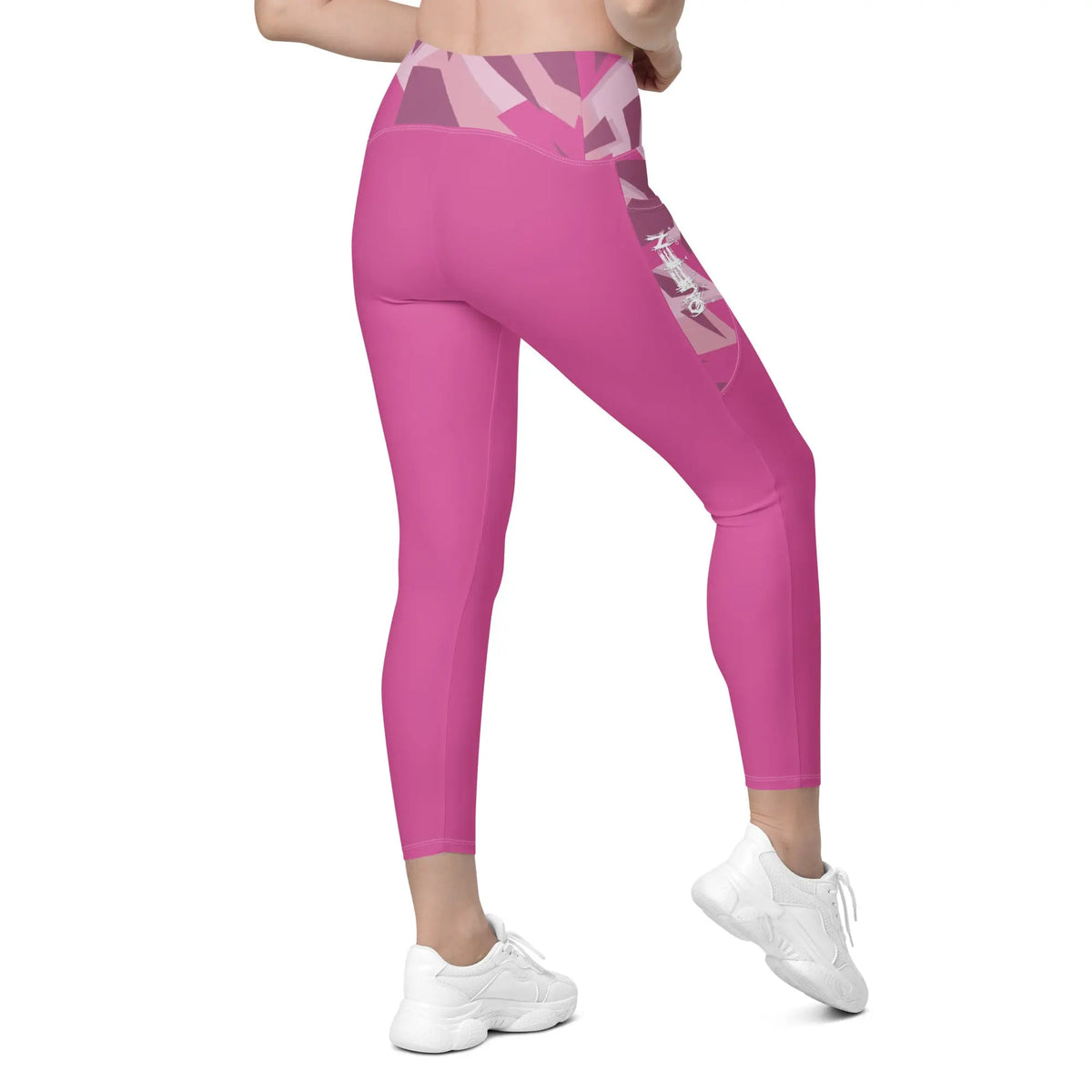 Queen Savage Pink Yoga Tights with Pockets Savage Mind