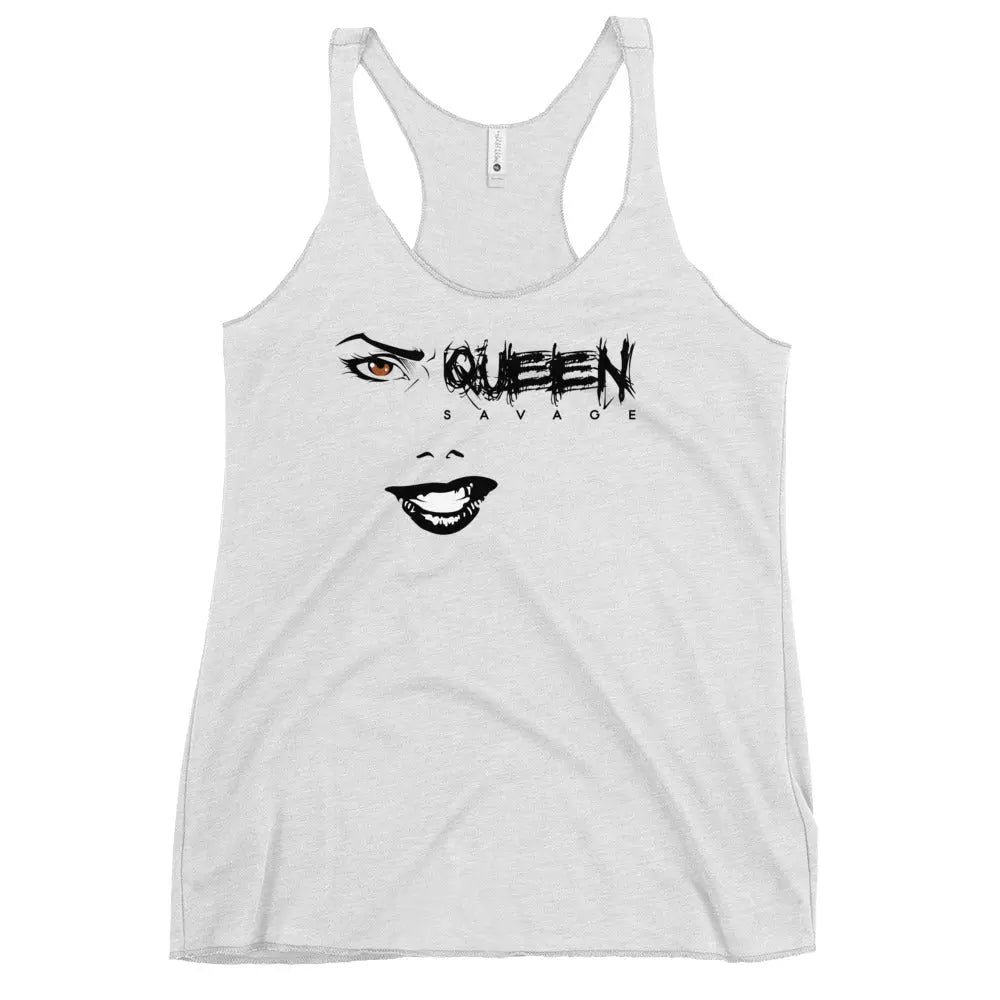 Queen Savage Racerback Tank Savage Mind